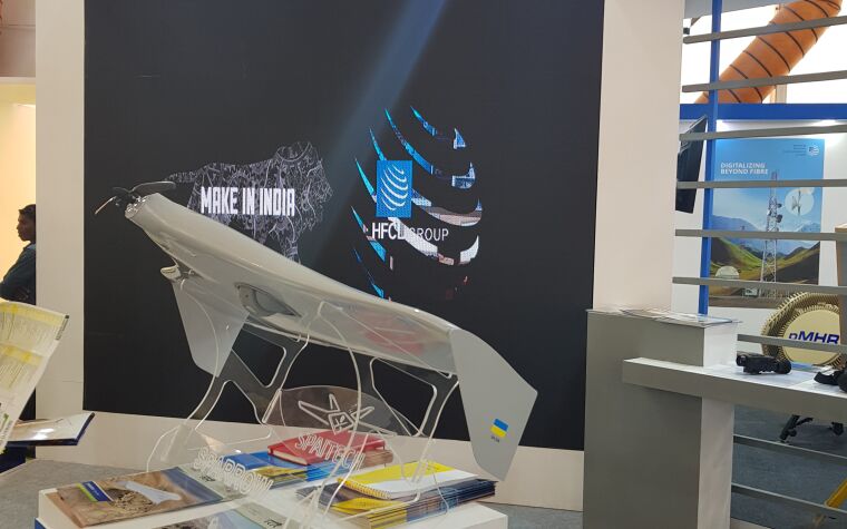 Spaitech at Defexpo 2018, start up manufacturing in India